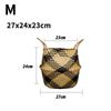 Handmade Bamboo Storage Baskets Nordic Foldable Laundry Straw Wicker Rattan Seagrass Belly Garden Flower Pot Planter Basket