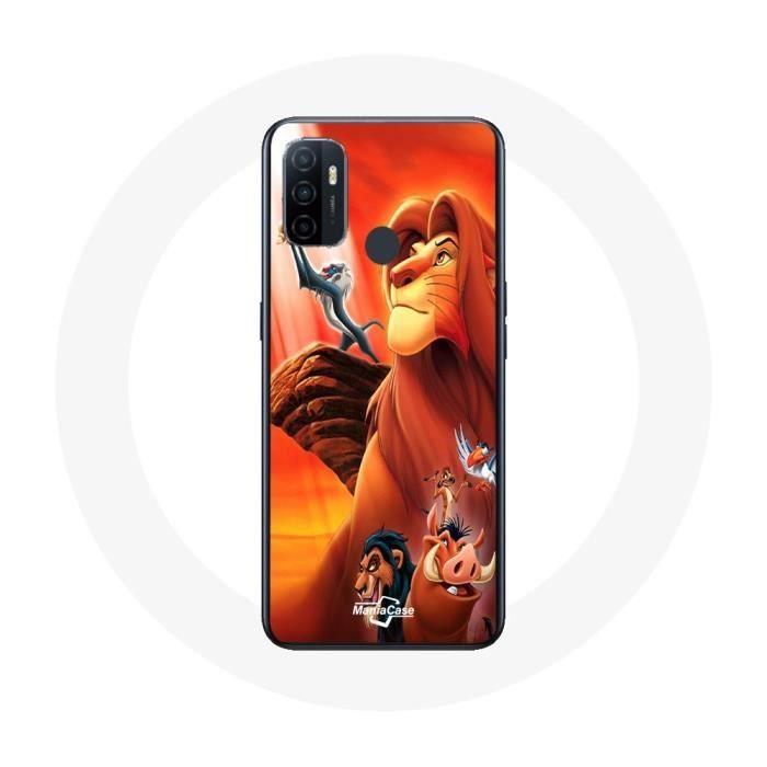 Coque Oppo A53 Le Roi Lion Simba et Mufasa