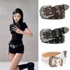 Retro Rivet Belts Gothic Pin Buckle Belt Casual Punk Belt