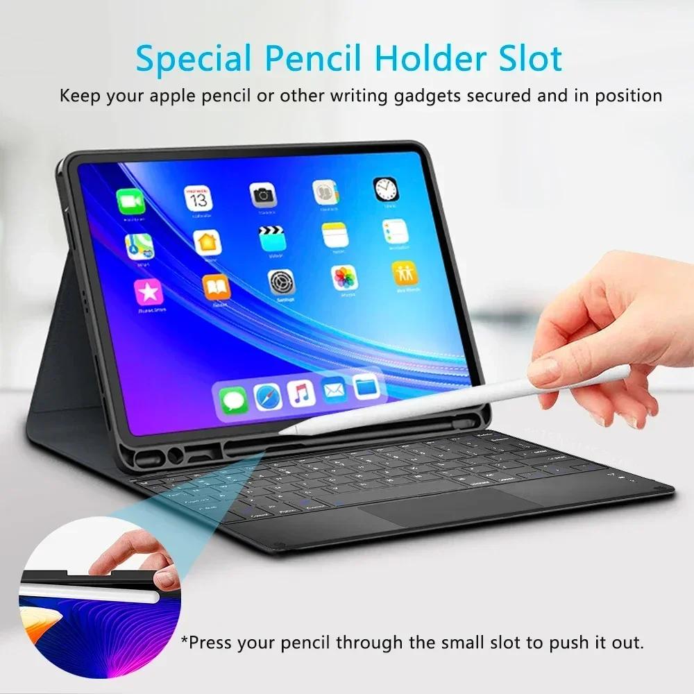 For Ipad Bluetooth Keyboard Case for iPad 12.9 inch A1584/A1670/A1671/A1821 Pro2015 Covers Funda Pro12.9