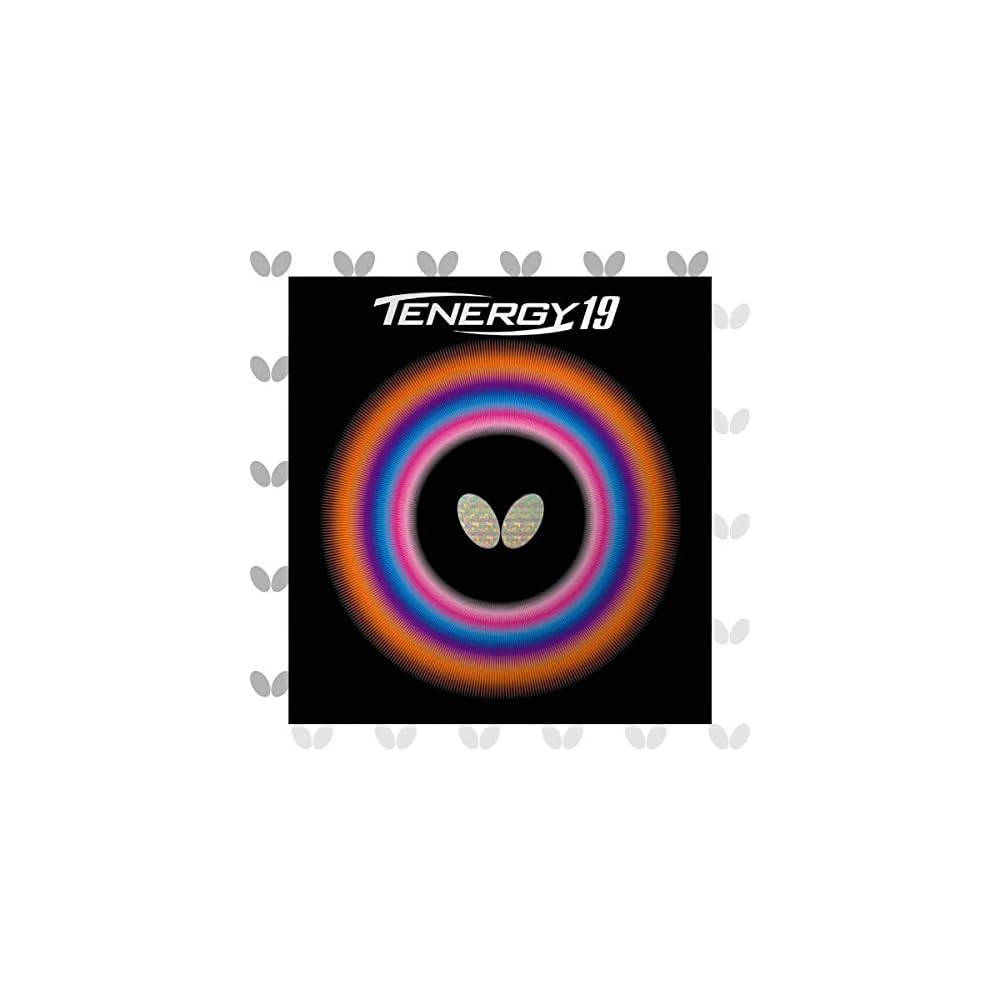 Накладка для настольного тенниса Butterfly Tenazi 19 Черная, толщина 2,1 мм 06090