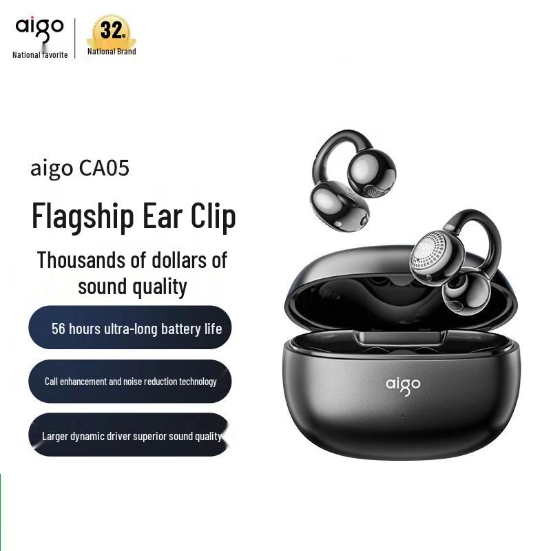Беспроводные наушники с открытым ухом aigo CA05 на зажиме