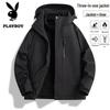 PLAYBOY Men's Hooded 3-in-1 Outdoor Jacket