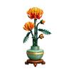 LEGO Icons Chrysanthemum Toy Constructor Set 278 pieces Green/orange