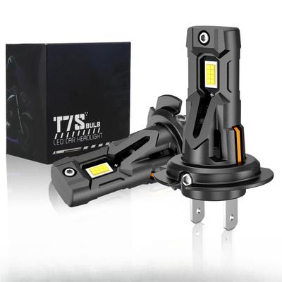 H7 LED 300 Вт Мини H7 LED Лампа для фары 60000 Лм CSP 6000K H4 H11 9005 9006 9012 Турбо LED Лампа для автомобильной фары Беспроводная диодная лампа 12 В