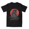 Man T-Shirt Godzillaed Japan Monster T Shirts Trending Horror Beach Tees Vintage Cotton Tshirt For Men‘s Clothing Tshirt