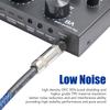 Noise Reduction 1/4 Inch Cable Plug and Play 6.35mm Instrument Cable Guitar Cable  Studio Recording