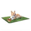 Washable Dog Pee Pad Dog Paw Print Reusable Puppy Pad with Non-Slip Backing Absorbent Leakproof Potty Training Pads for Home Travel