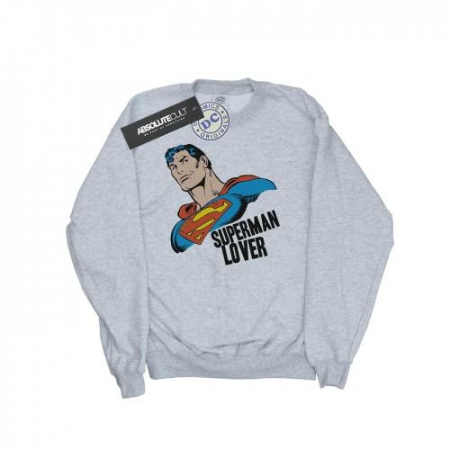 DC Comics Womens/Ladies Superman Lover Sweatshirt