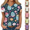 Рубашки с коротким рукавом для женщин, милые топы, футболки с принтом, блузки, повседневные базовые топы больших размеров, пуловеры