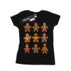 Marvel Womens/Ladies Avengers Christmas Gingerbread Cotton T-Shirt