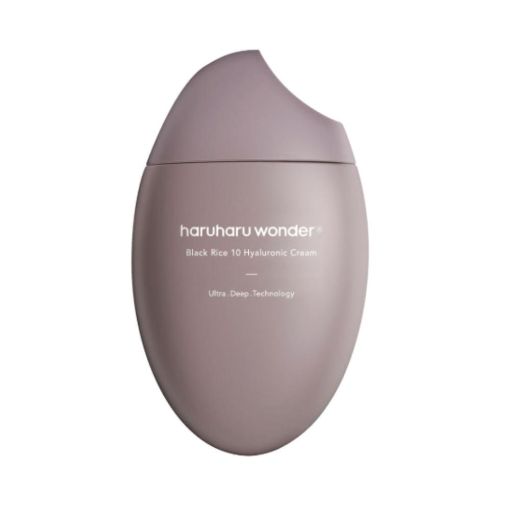 HARUHARU WONDER Black Rice 10 Hyaluronic Cream for Oily & Combination Skin 50ml - Deep Inner-Hydration & Non-Greasy Moisture