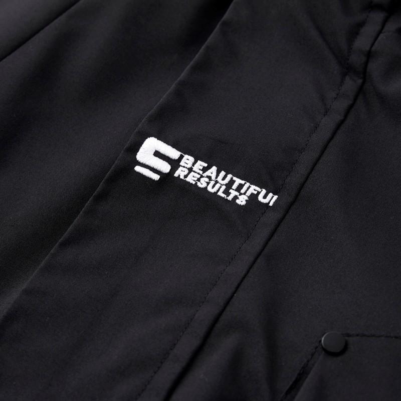 Весенне-осенняя модная уличная куртка из жесткого материала, мужская ветрозащитная водонепроницаемая рабочая куртка с диагональной маленькой сумкой