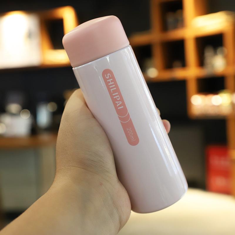 Удобная мини-чашка-термос из нержавеющей стали объемом 150 мл, ультракомпактная портативная, герметичная, для студентов и студентов, модная чашка для воды