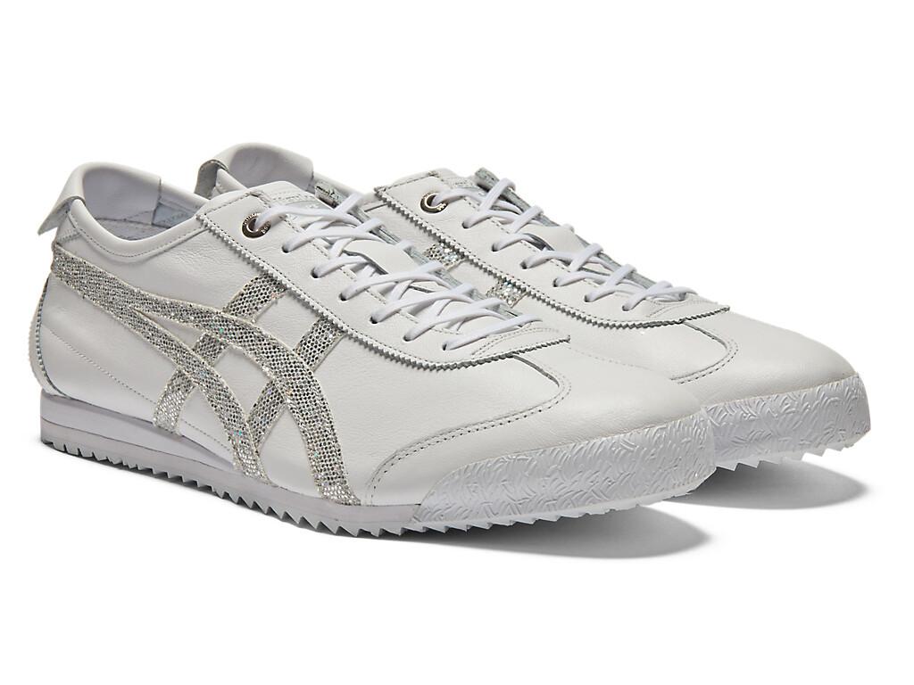 1183C345-100 Onitsuka Tiger Mexico 66 SD Белый Чистое Серебро (Мужской)