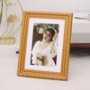 Yousheng Vintage Photo Frame European Style Photo Frame with Back Hook Shatterproof Tabletop Picture Frame for Home Office Decor