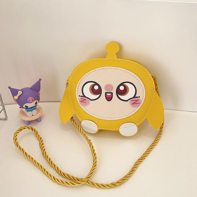 Trendy Pu Lightweight Cartoon Small Bag For Girls Ideal For Daily Use In Bright Colors
