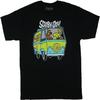 Мужская футболка Scooby-Doo с Шэгги и Машиной Загадок, с коротким рукавом