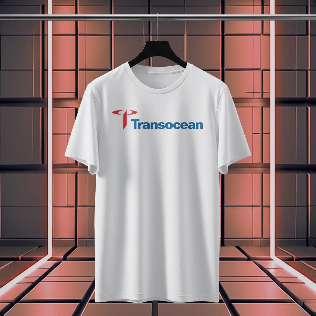 Transocean Drilling Company logo funny T-Shirt Size S-5XL Made in USA