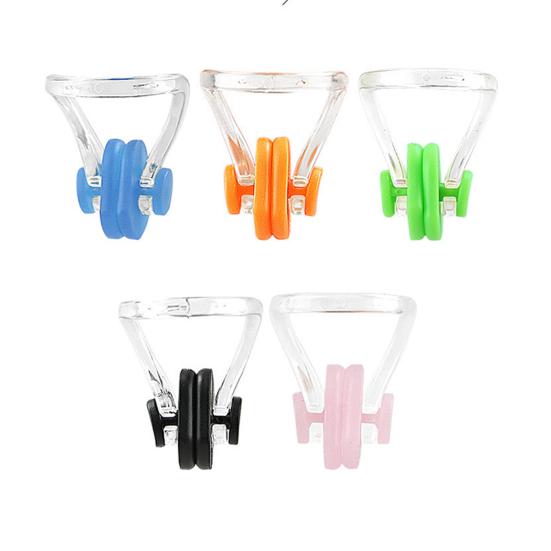 Зажим для носа для плавания Мягкие силиконовые зажимы для носа Предотвращают попадание воды Защита носа для водных видов спорта