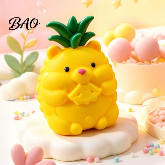 Fruit Stress Relief Toys Giant Toy, Mango Pineapple Grape Strawberry Watermelon Banana Hand Exercise Tools Squeeze Exerciser Toy for Anxiety Shaped