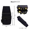 DFsucces Tool Waist Tool and Accessory Compact Detachable Waist Bag for Carabiner Belt Included Bag, Bag, Storage, Multi-functional Pockets, Design,