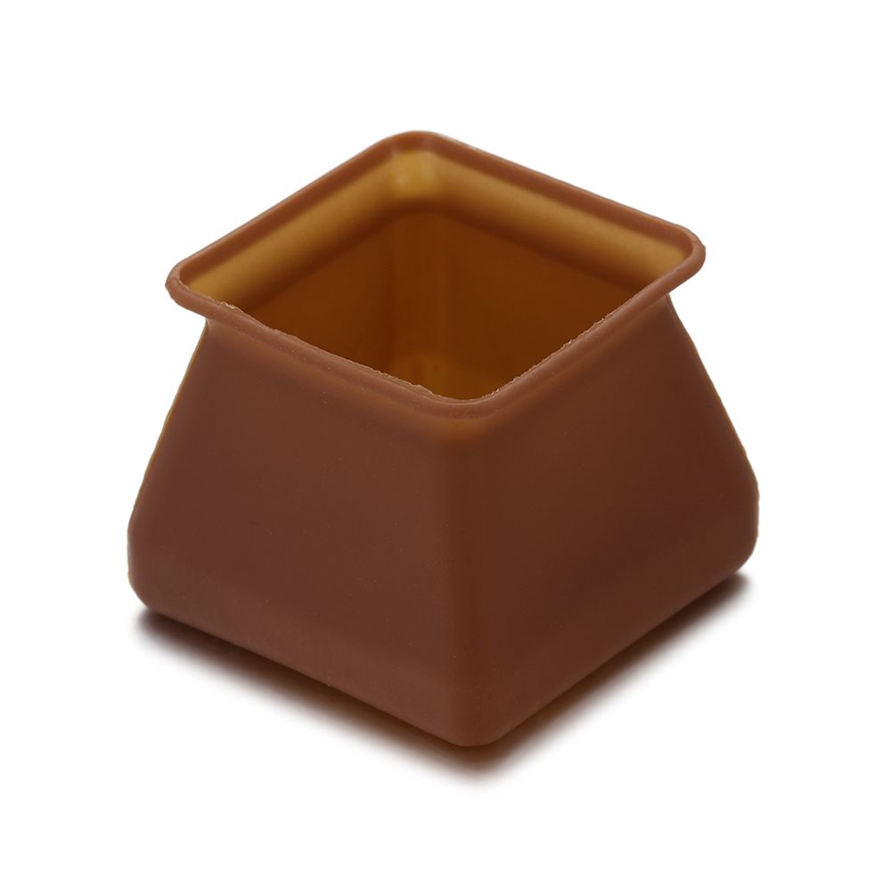 New Small Large White Grey Silicone Chair Leg Caps Table Cover Square