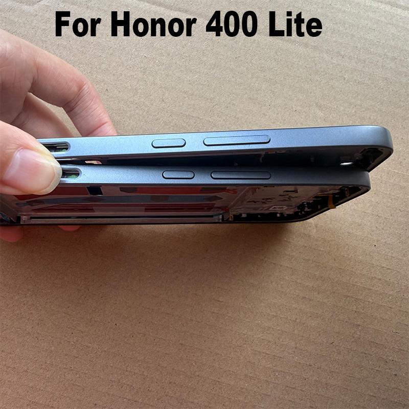 Для Huawei Honor 400 Lite 5G Средняя рамка Передняя рамка Корпус Держатель для ЖК-дисплея Задняя панель Шасси Замена