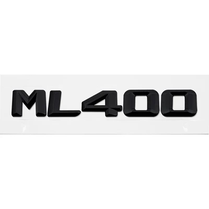 3D Car Rear Trunk Letters Stickers Decal Accessories for Mercedes Benz Old Style ML55 ML63 ML250 ML300 ML320 ML350 ML400 ML430 AX1