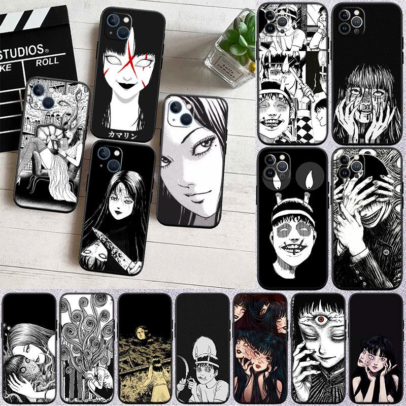 Чехол для телефона Junji Ito Tomie, новый, премиум-обложка, для iPhone 16 15 14 13 Pro Max Plus Mini