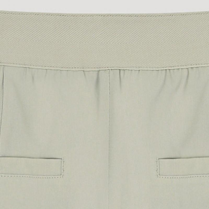  Она S пропустила резинку на спине Прямые брюки SwwSlo22020 фунтов