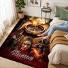 Custom Name Middle-earth Legends Living Room Non-Slip Area Rug Soft Carpet for Bedroom Kids Playroom Sofa Office Home Decor Doormat