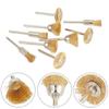 Accessories Electric Rotary Tools Polishing Grinding Brass Brush Kit Wire Wheel Buffing Sanding