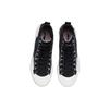 Li-Ning Breathable High-Top Skate Shoes Women Sneakers Black White AGCR288-2