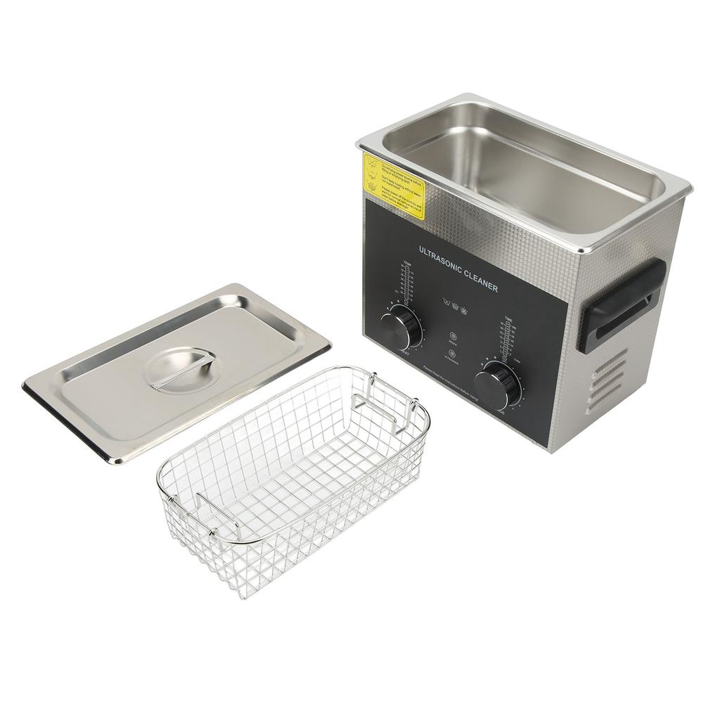Ультразвуковая очистительная машина 3L из нержавеющей стали 304, профессиональный очиститель ювелирных изделий с режимом дегазации