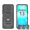 Для Xiaomi Redmi 13x Чехол Slide Camera Len Чехлы для телефонов Xiaomi Redmi 13x Funda Противоударный защитный чехол TPU PC Чехол Xiaomi Redmi 13x