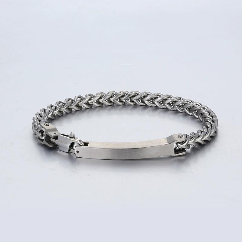Customizable New Arrival Stainless Steel Bracelet Fashion Niche Designed High End Sleek Trendy Personalized Unisex Jewelry