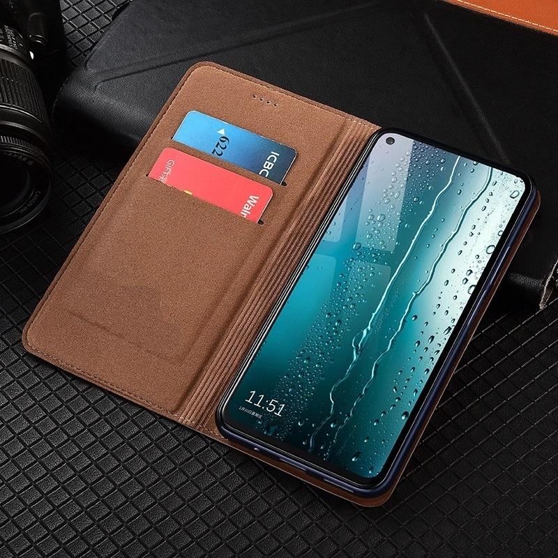 Чехол-книжка из натуральной кожи с тиснением под крокодила для Samsung Galaxy S26 Ultra S22 S23 S24 S25 Ultra Plus Кошелек