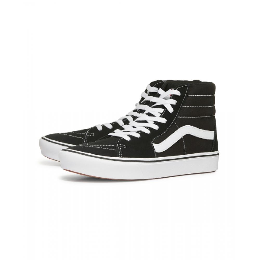 Vans Comfique Skate High Классические Черно-белые Vn0a3wmbvne1