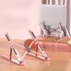 Portable Laptop Holder Portable Aluminum Alloy Laptop Holder with 10 Adjustable Universal Heat Dissipation for Desktop for Home