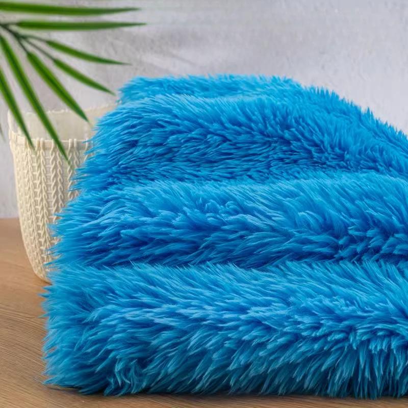 50x160cm Imitation Rabbit Fox Animal Costume Fursuit Fur Plush Fabric Counter Display Background Plush Fabric DIY Handmade