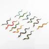 12 Pcs/Set Plastic Simulation Snake Lifelike Simulation Animal Model  Kids Gifts,Toys Games