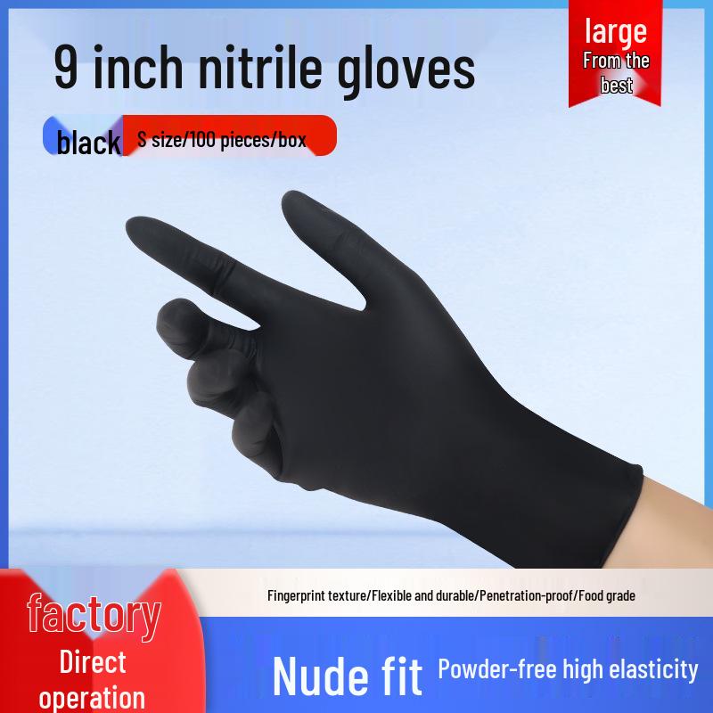 Food Grade Nitrile Gloves for Kitchen, Salon, and Dental Use