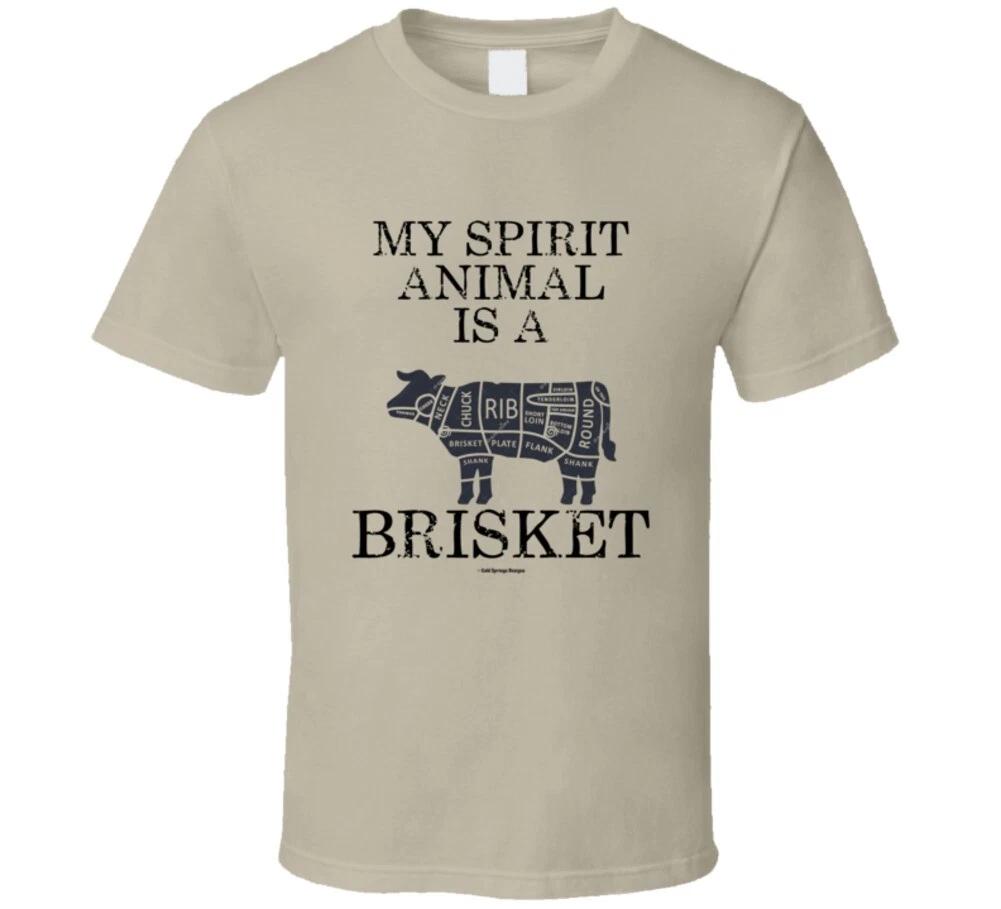 My Spirit Animal Is A Brisket Funny Gift Bbq T Shirt Mens Kids Womens Boys girls children