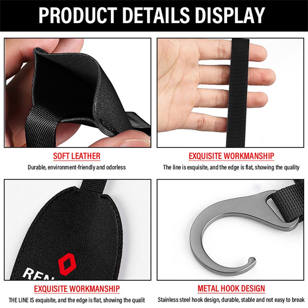 Car Headrest Back Seat Hook Auto Rear Seat Hanger For Renault Megane Duster Logan Captur Clio DACIA Scenic Megane Fluence KoleosWW8