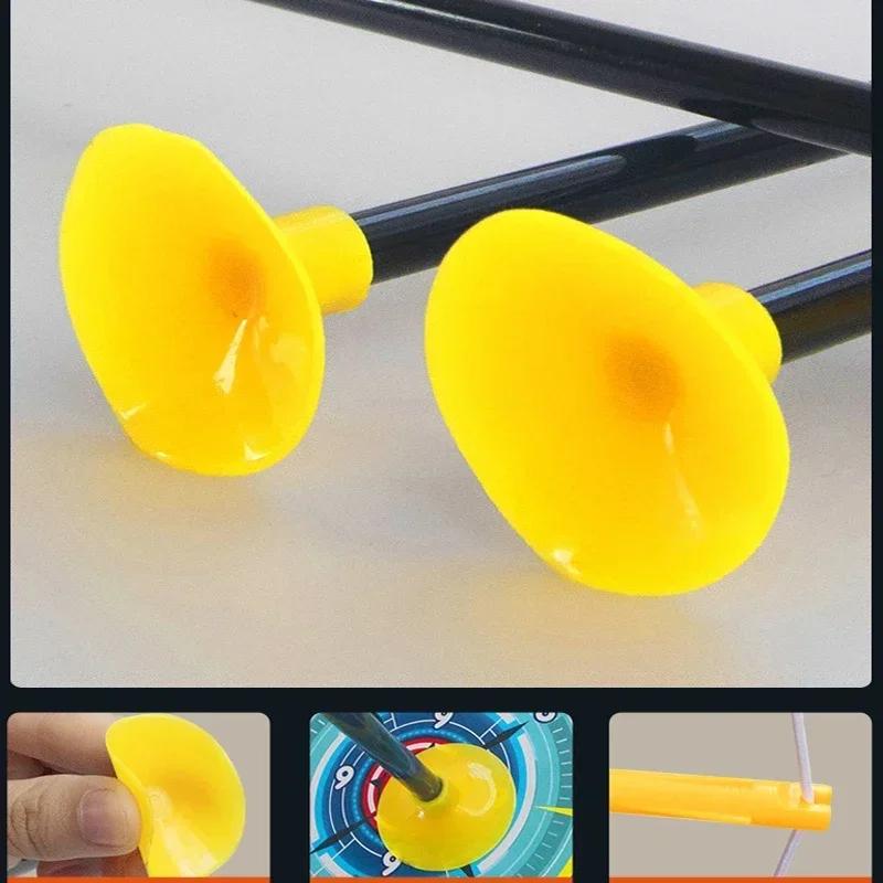 Детский набор лука и стрел, игрушки для стрельбы из лука на открытом воздухе для детей в возрасте 4-12 лет, стрелы с присосками, развлечение для семейной игры и снятия стресса