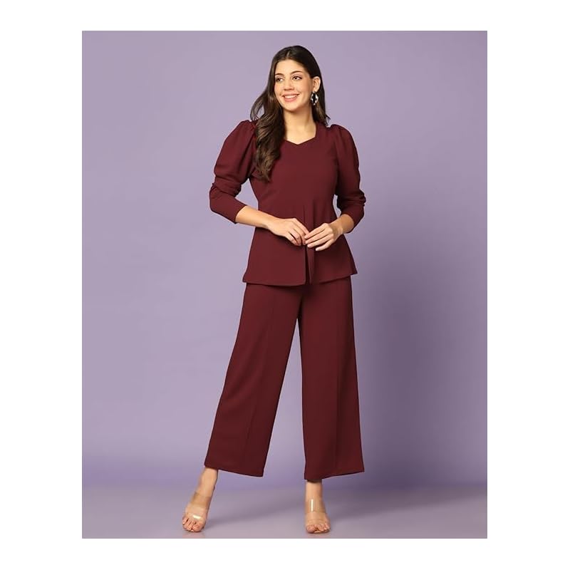 GRECIILOOKS Женский комплект из двух предметов A-силуэта с лайкрой, обычная посадка (Черный, X-большой)