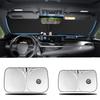 Car Sticker For Alfa Romeo 159 147 Car Windshield Sun Visor Shade Cover Foldable UV Protection For Alfa Romeo 147 156 159 Giulia zj3