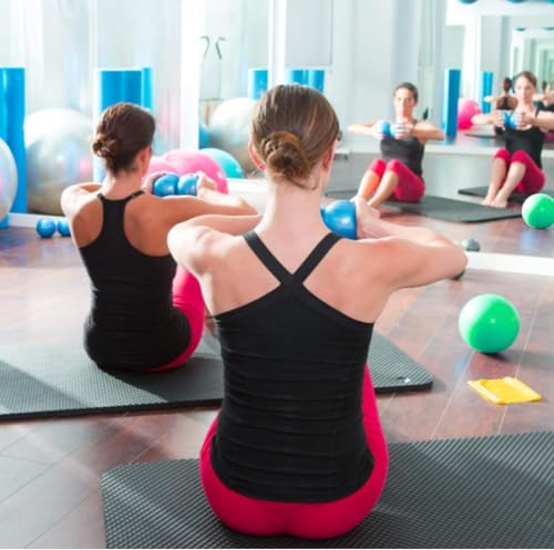 Тонирующий мяч/Медицинский мяч Yes4All, Розовый, 2,2 кг, Мягкий вес, для упражнений с кольцом для пилатеса [Официально импортирован из Японии] QD6F