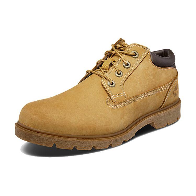 Timberland Leather Waterproof Durable Comfortable Work Ankle Outdoor Boots Men Boots Wheat A1P3LW